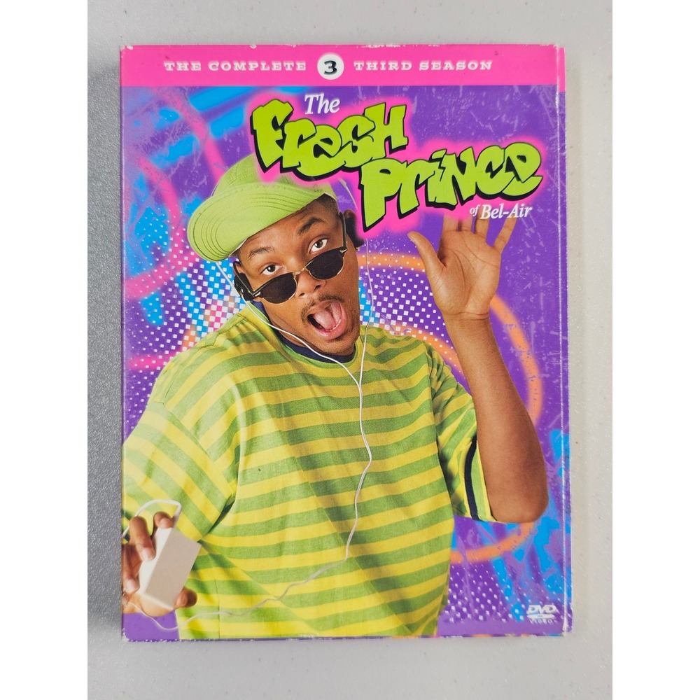 The Fresh Prince of Bel-Air The Complete Third Season DVD 4-Disc Set Will Smith